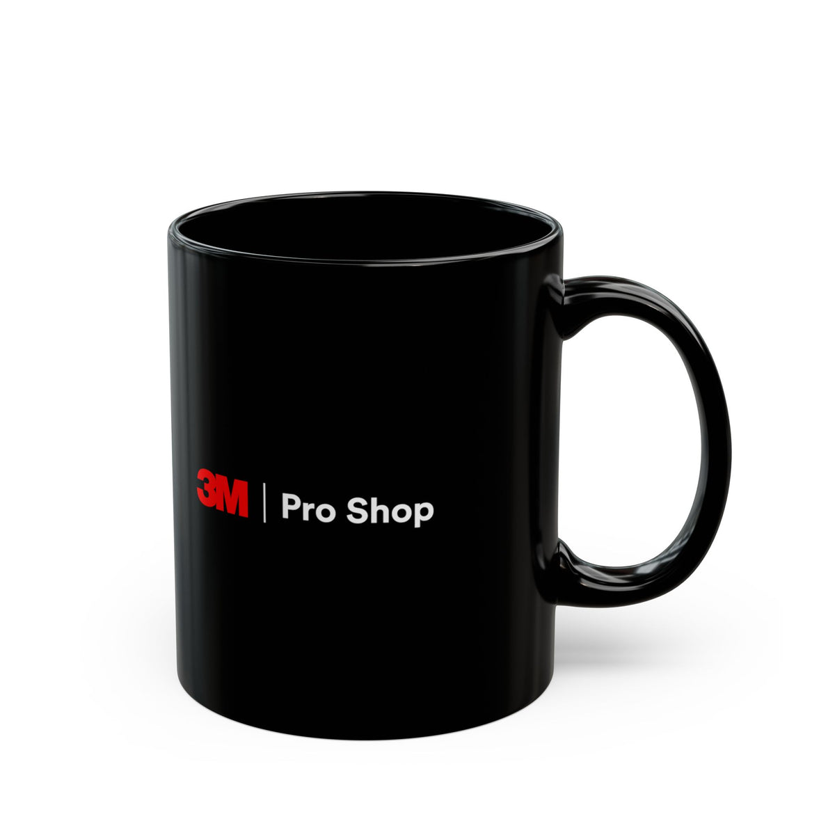 3M Pro Shop Black Mug | Logo Coffee Mug, 11oz or 15oz