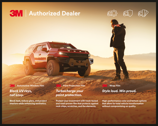 Wall Mural - 3M Authorized Dealer 3 in 1 - Version 4